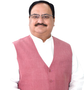 SHRI JAGAT PRAKASH NADDA HON’BLE CABINET MINISTER